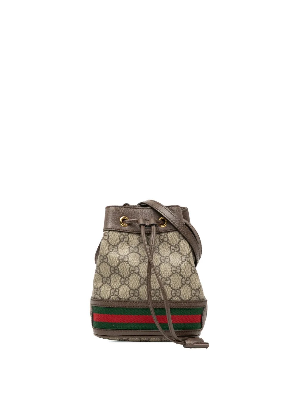 2016-2026 Mini GG Supreme Web Ophidia bucket bag