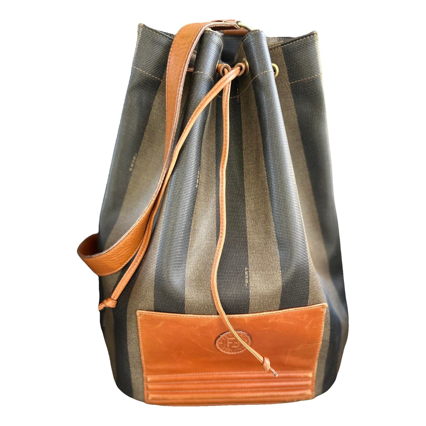 Leather backpack