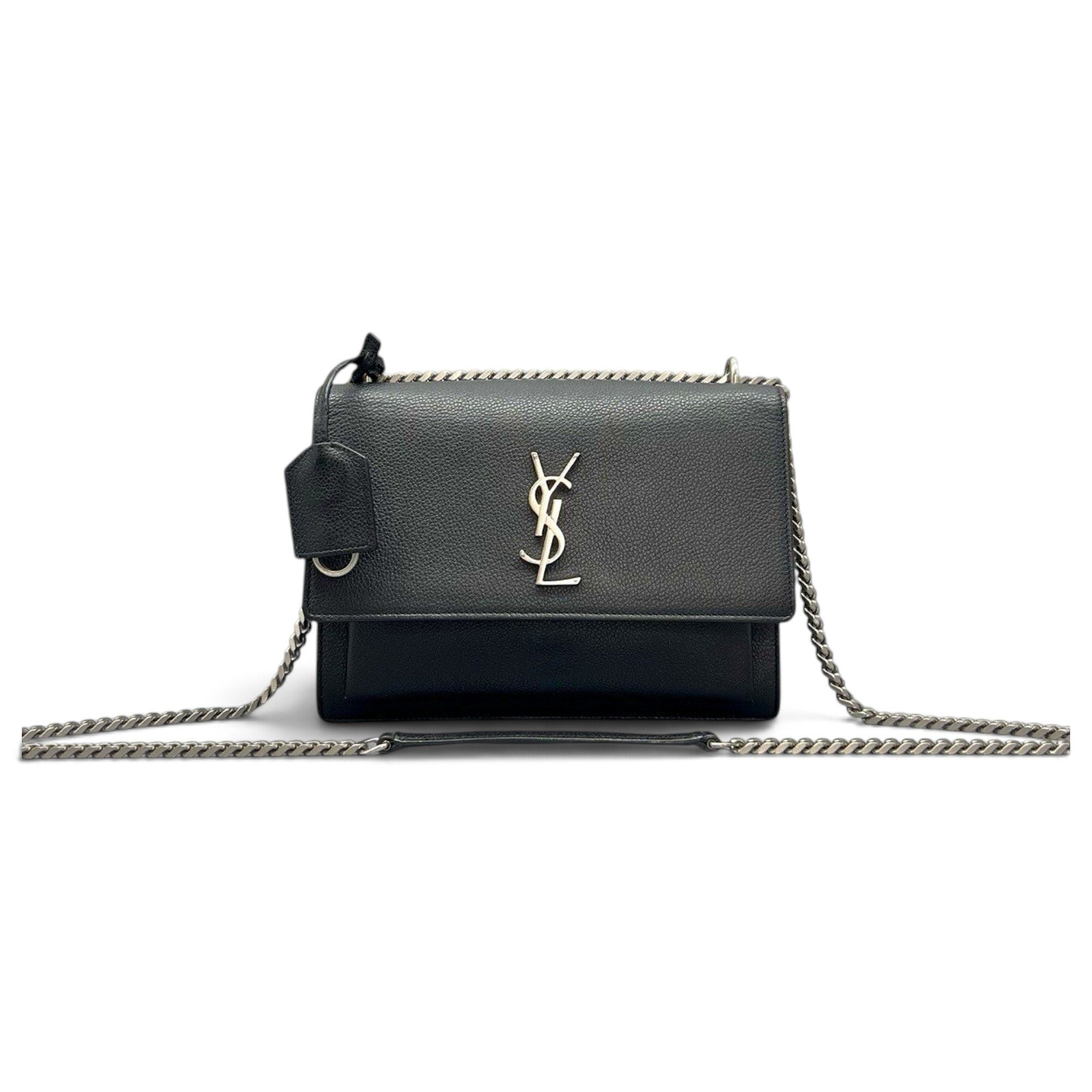 Sunset leather crossbody bag