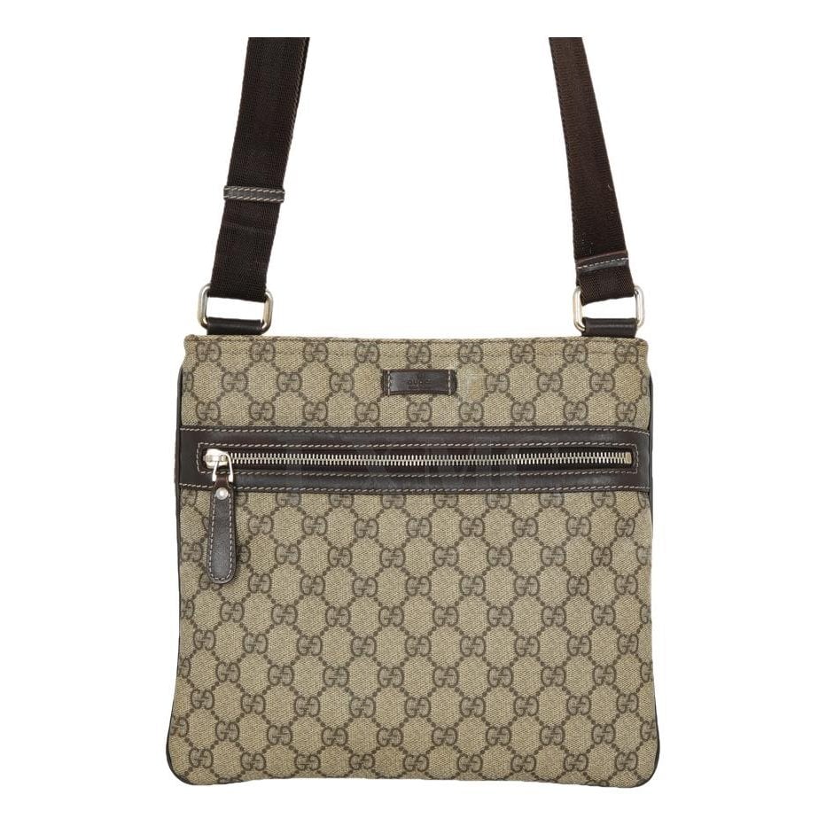 Leather crossbody bag