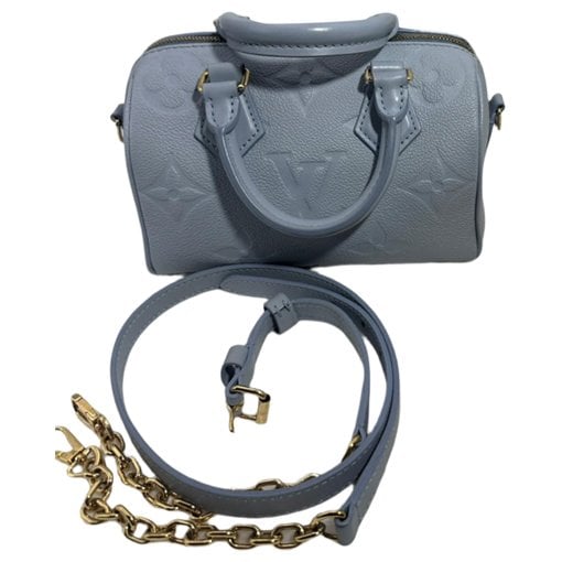 Speedy leather handbag