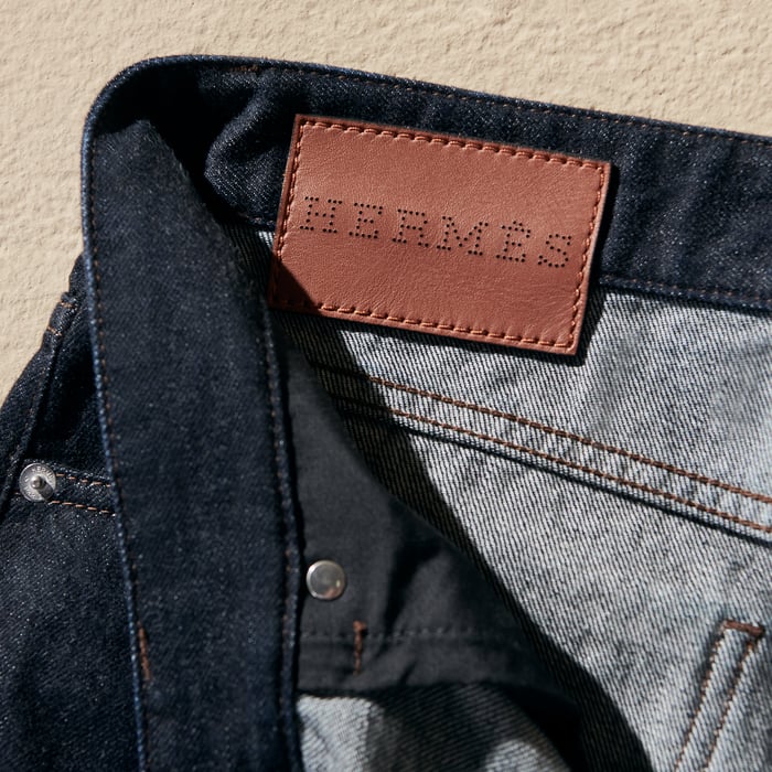 Indigo Straight Cut Jeans