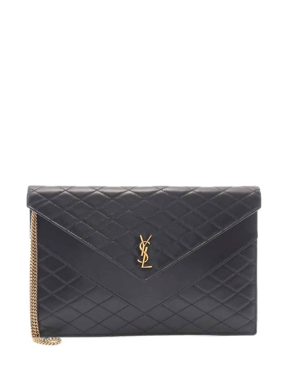 2010s Gabby quilted clutch bag