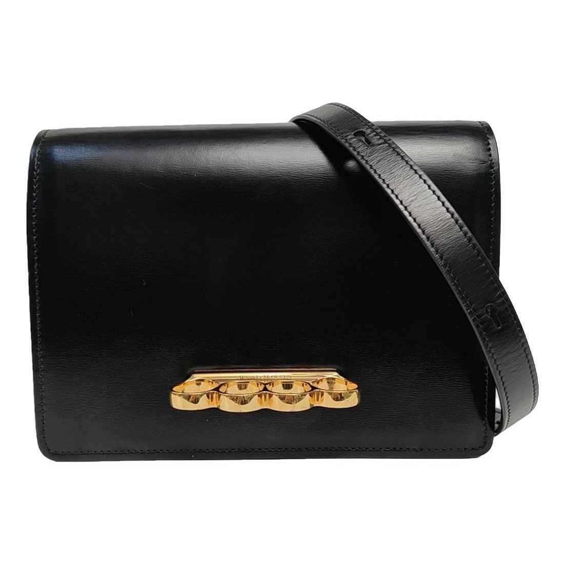Leather crossbody bag