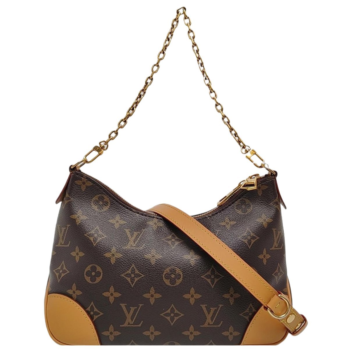Louis Vuitton Boulogne leather crossbody bag