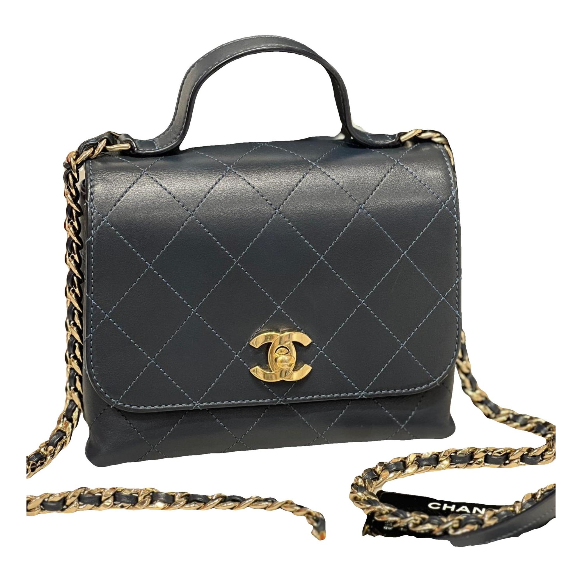 Leather handbag