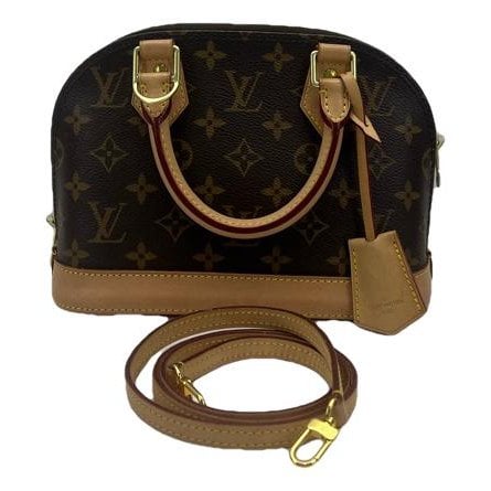 Louis Vuitton Alma BB leather handbag