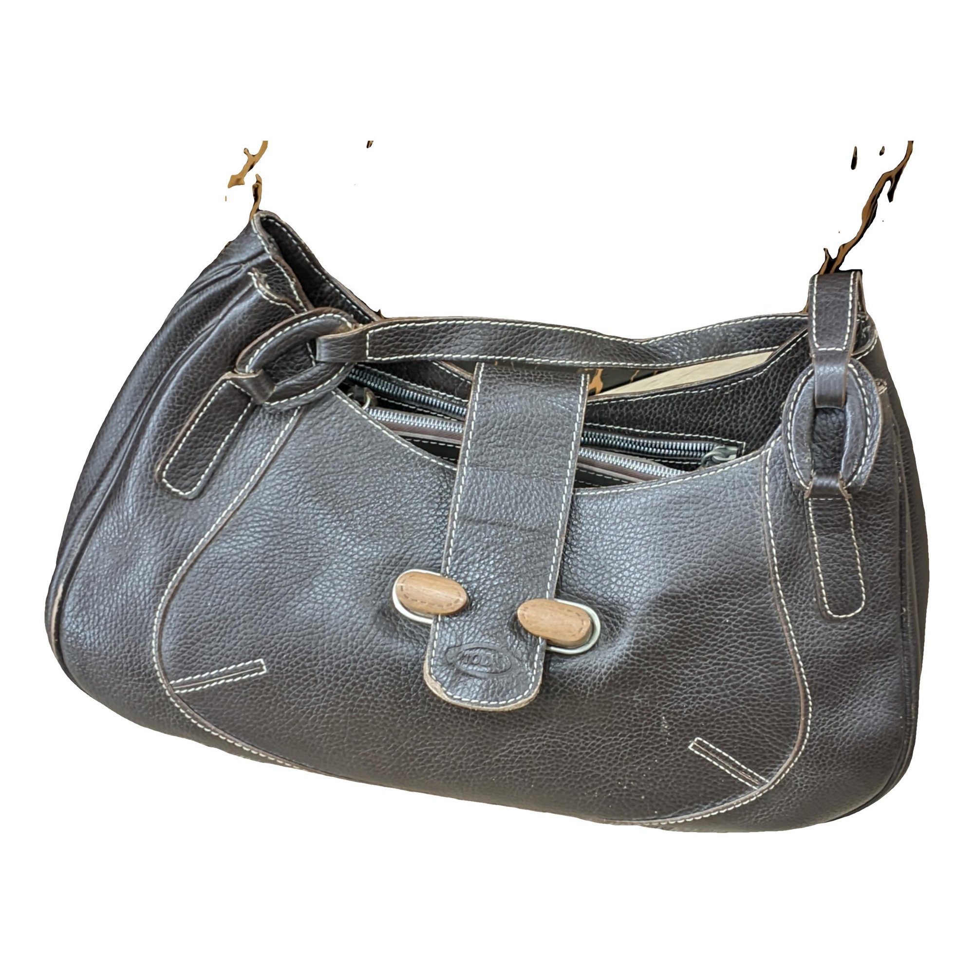 Leather handbag