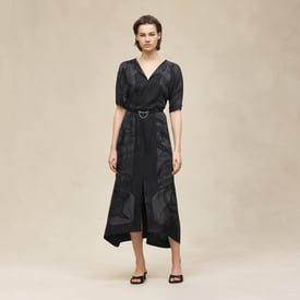 "Soleil de Soie Poudre" classic caftan