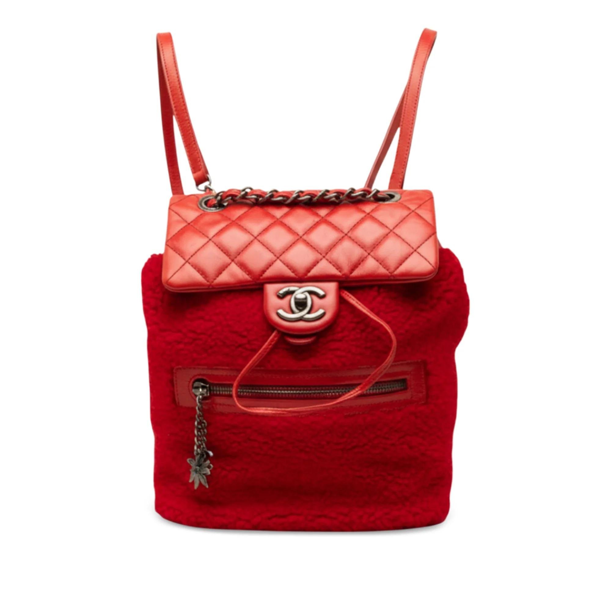 Mountain leather backpack