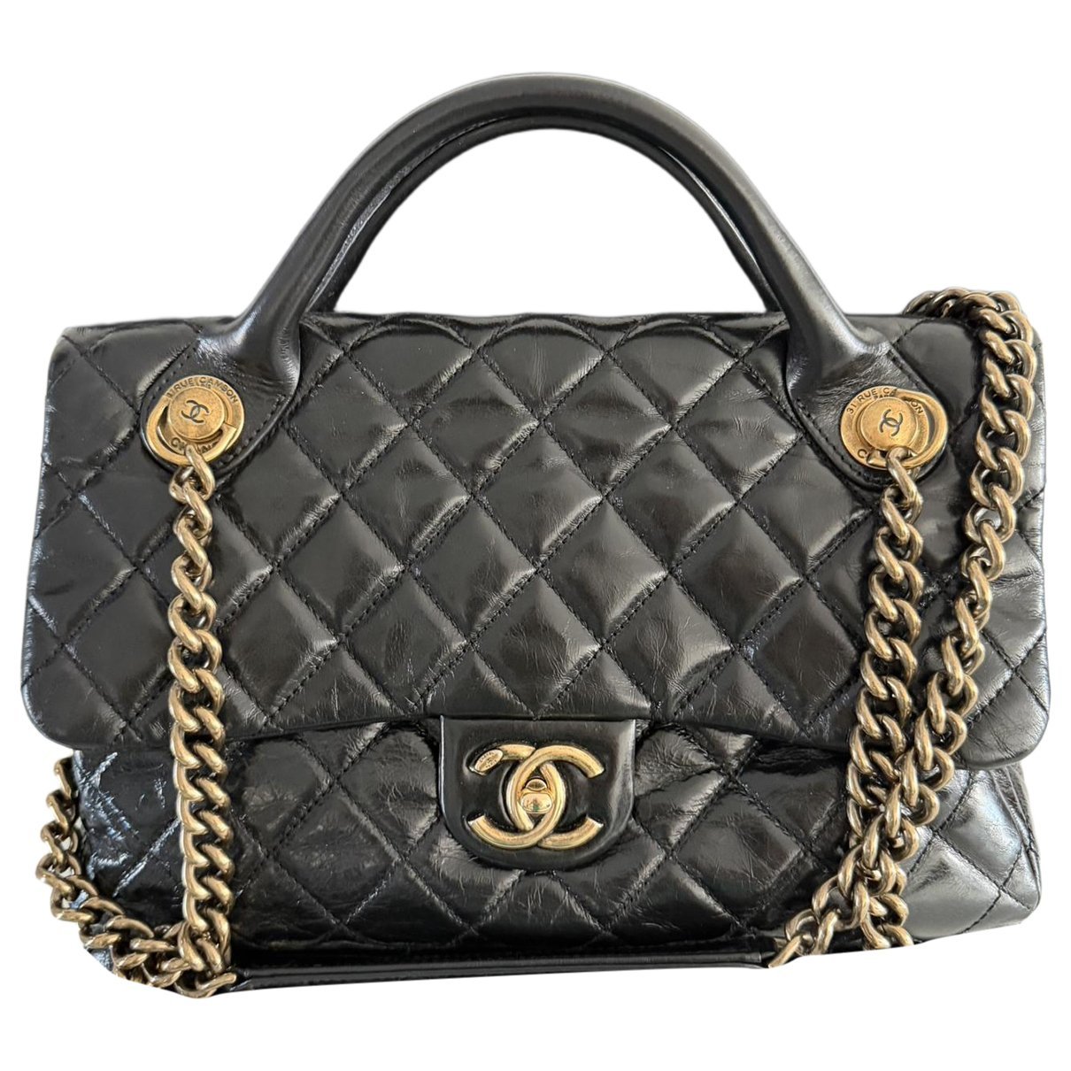 Leather handbag