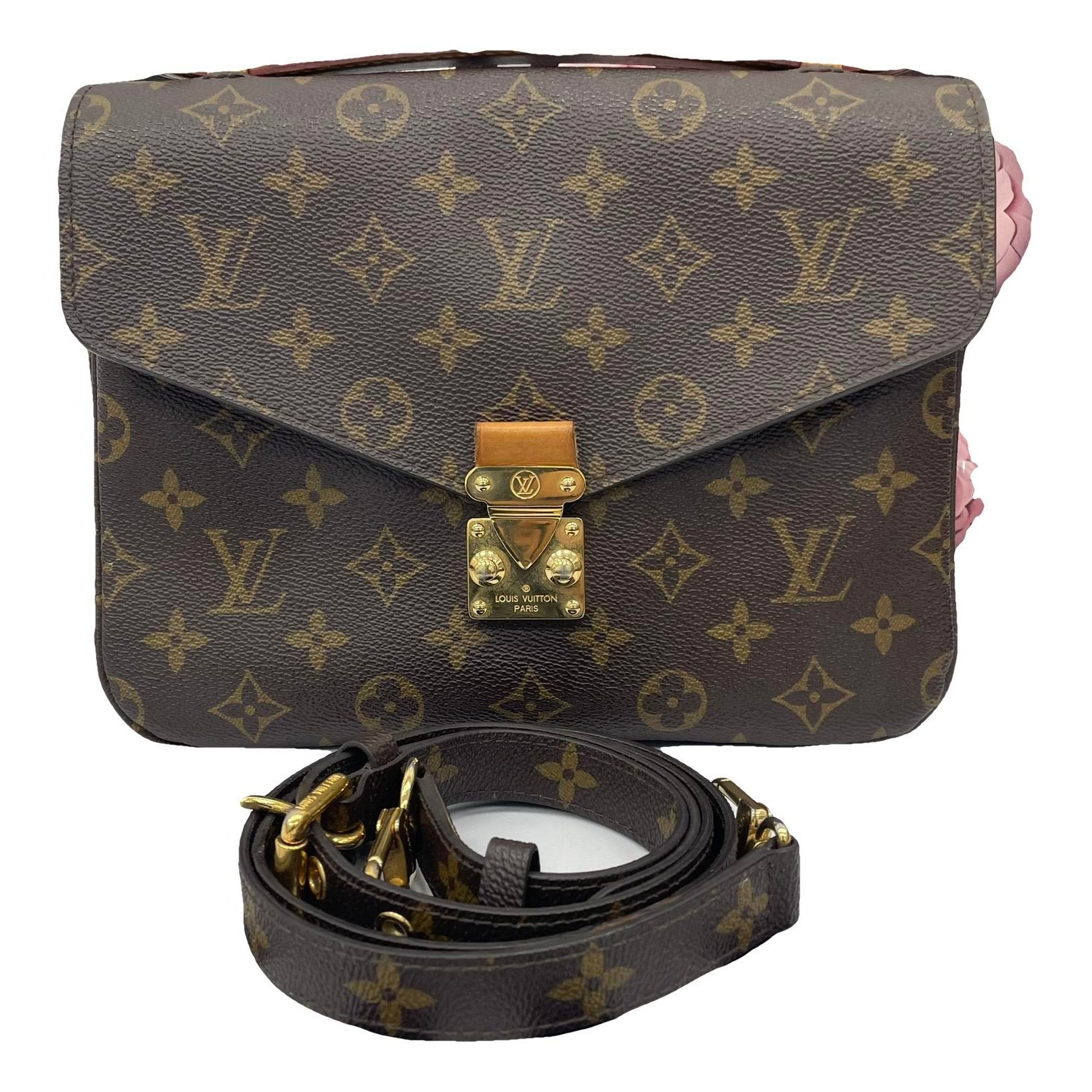 Metis leather handbag