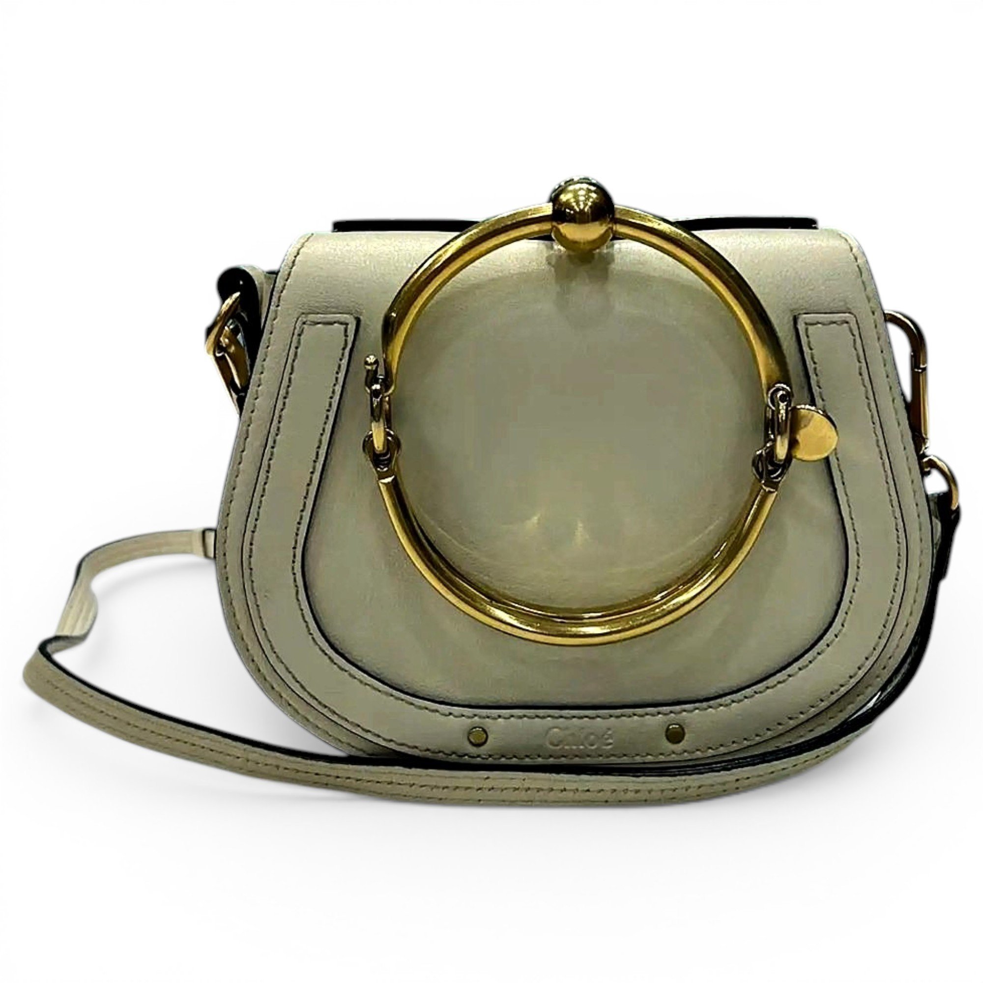 Bracelet Nile leather crossbody bag