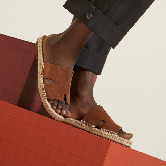 Marron Teck Antigua Espadrille