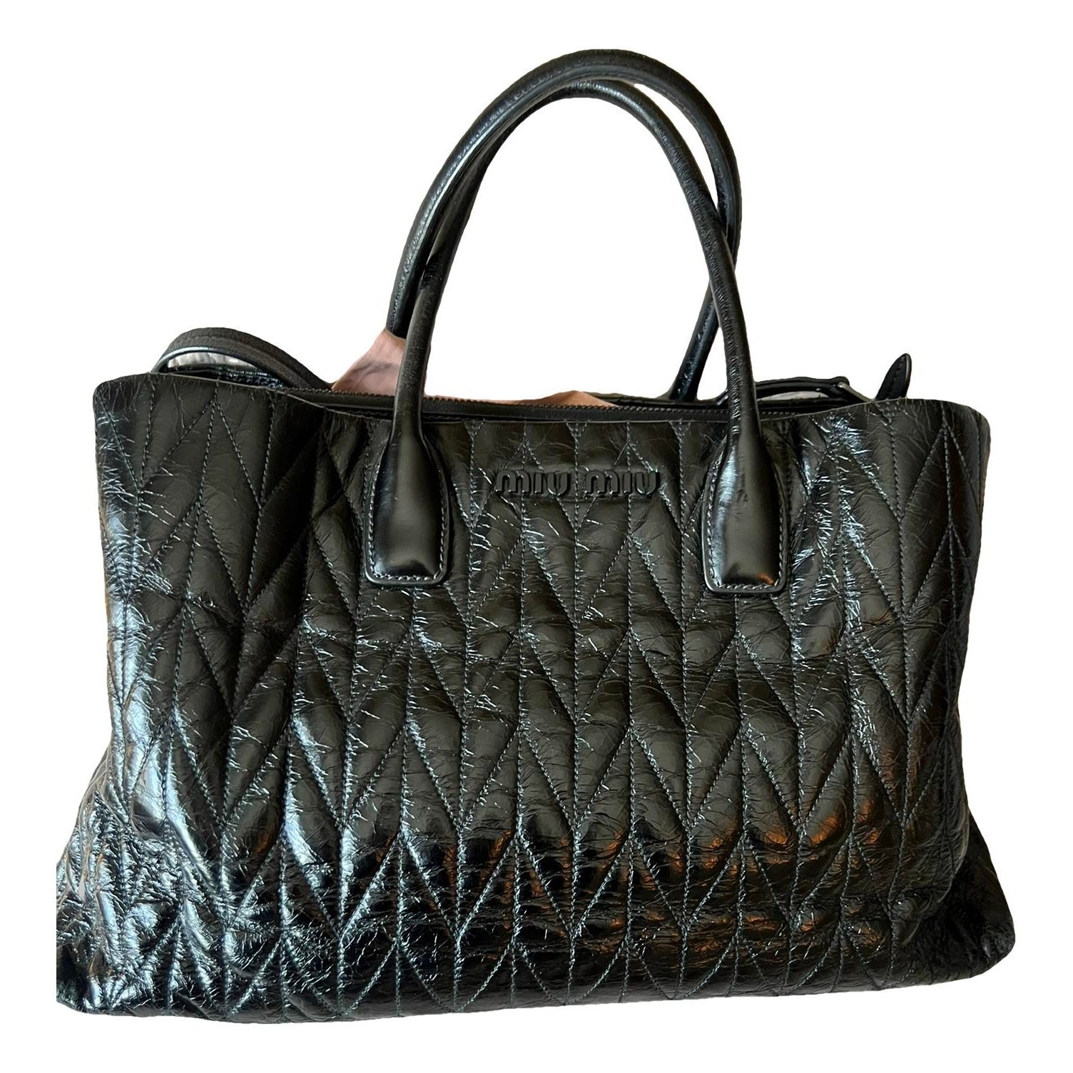 Leather handbag