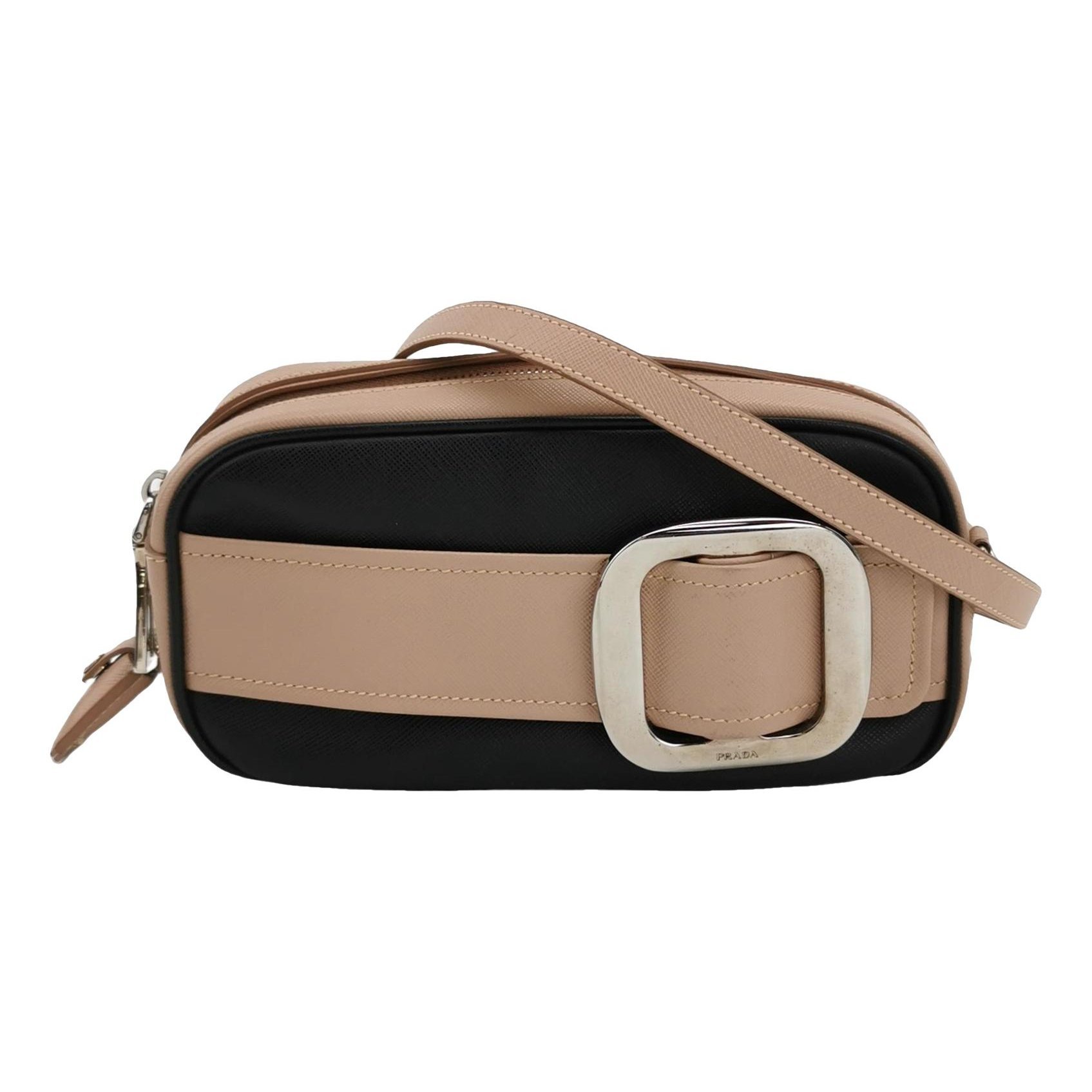 Leather crossbody bag