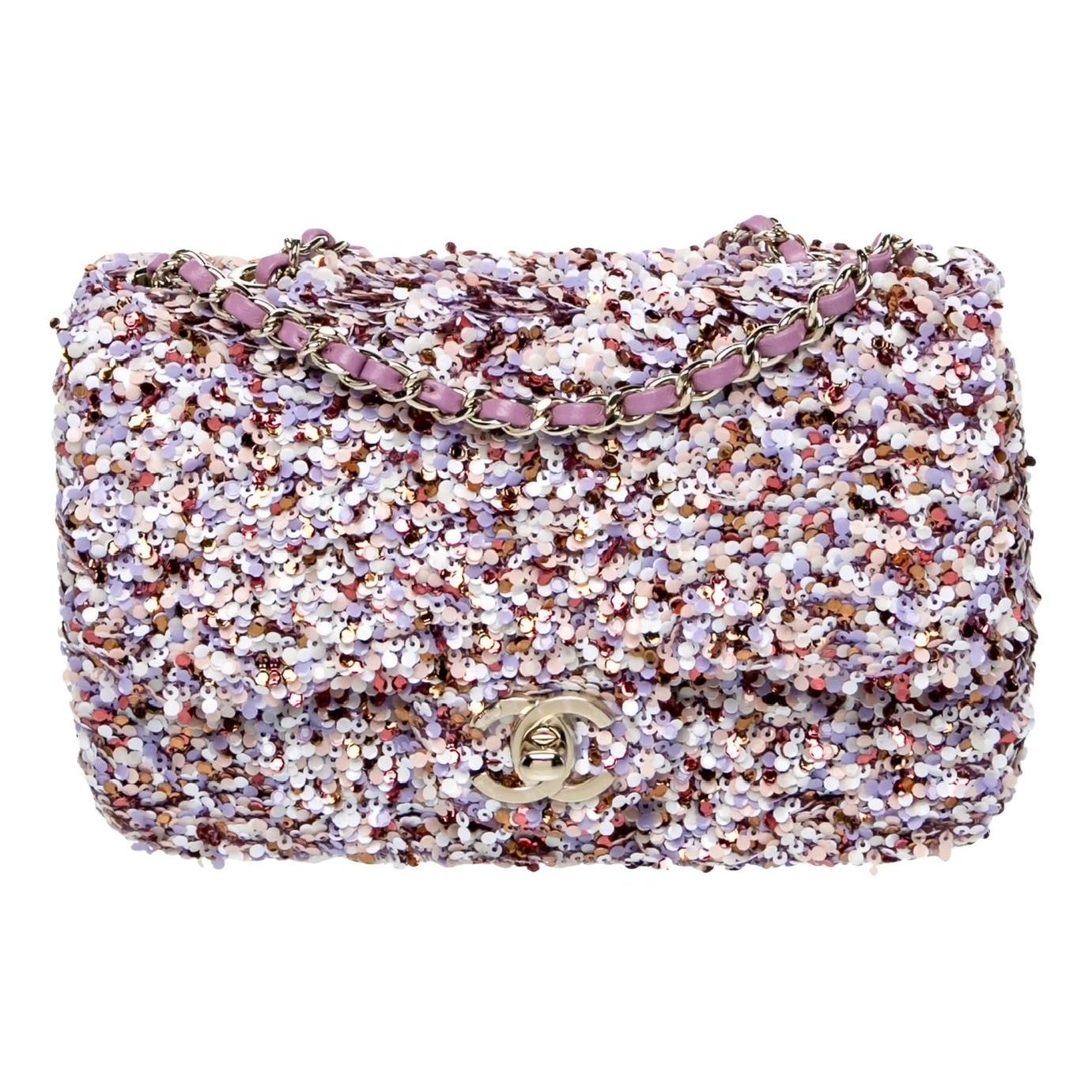 Trendy CC Flap leather handbag