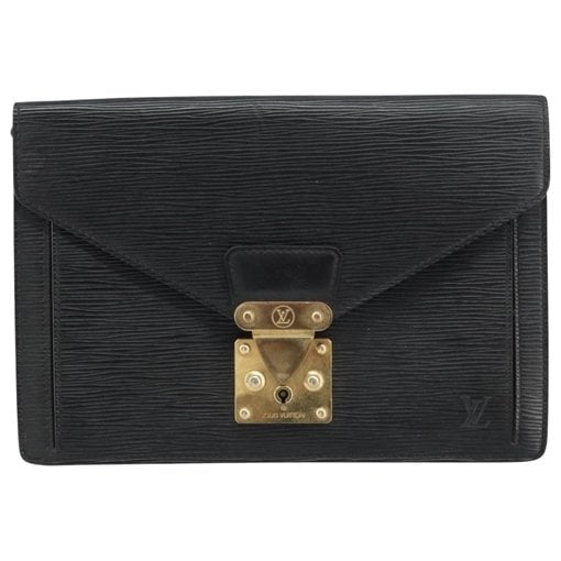 Marly Dragonne leather clutch bag