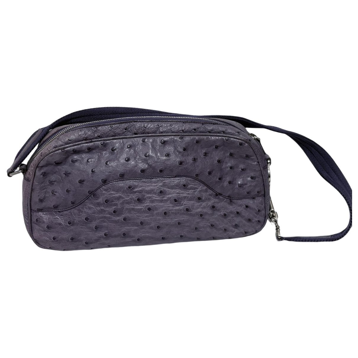 Ostrich crossbody bag
