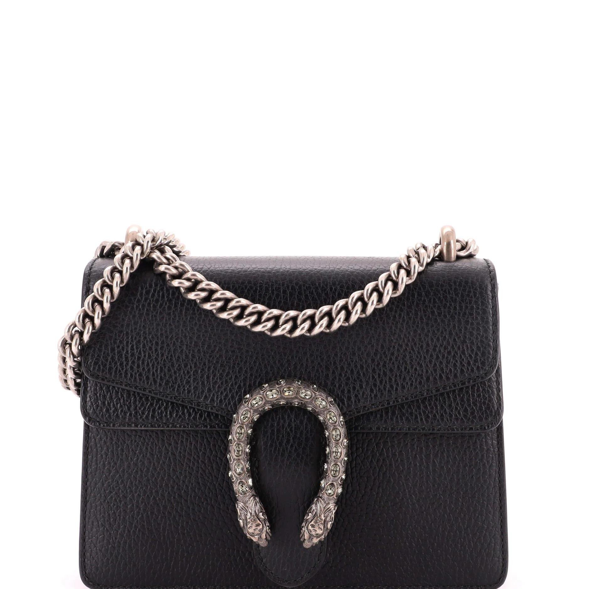 Dionysus leather crossbody bag