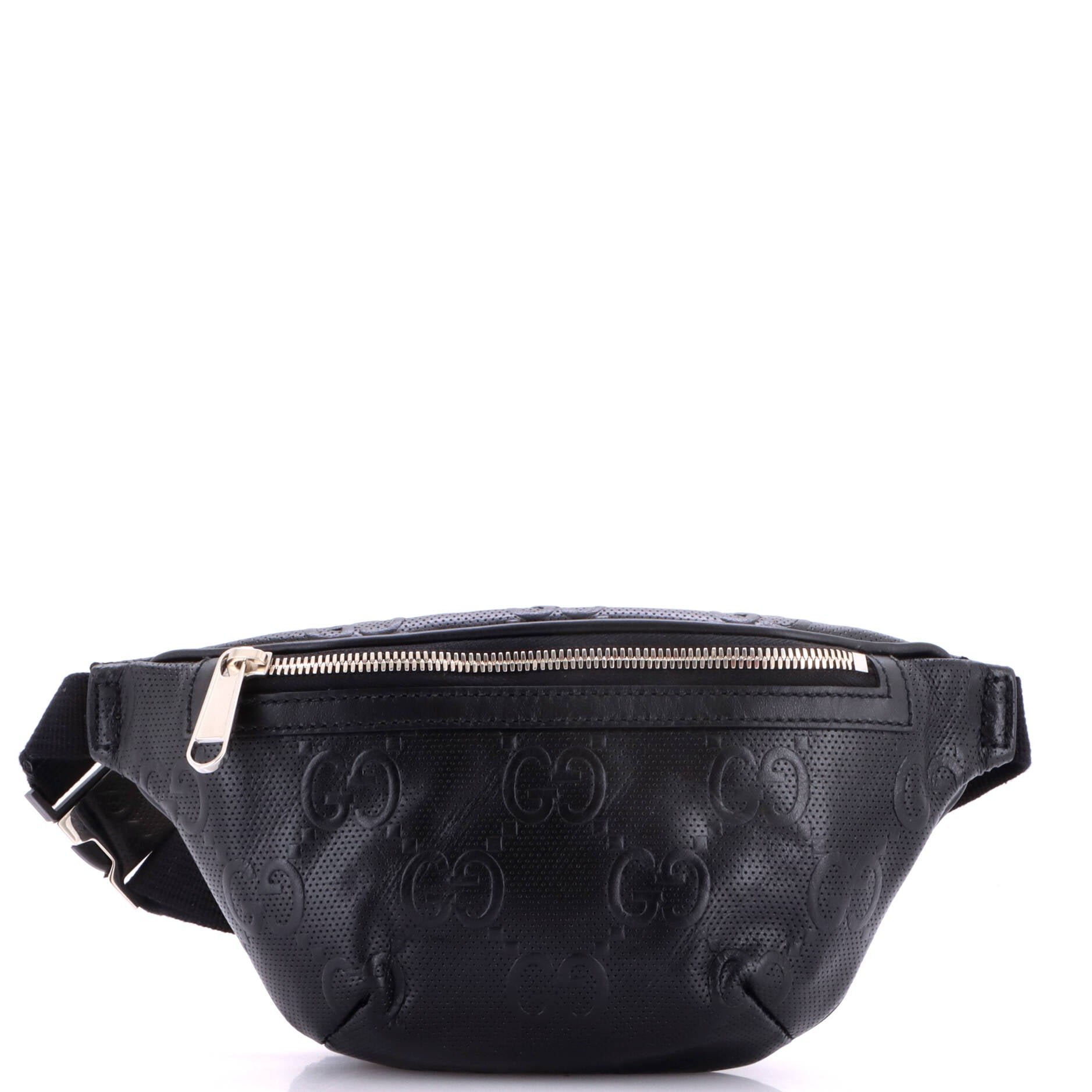 Belt Bag GG Embossed Perforated Leather Small