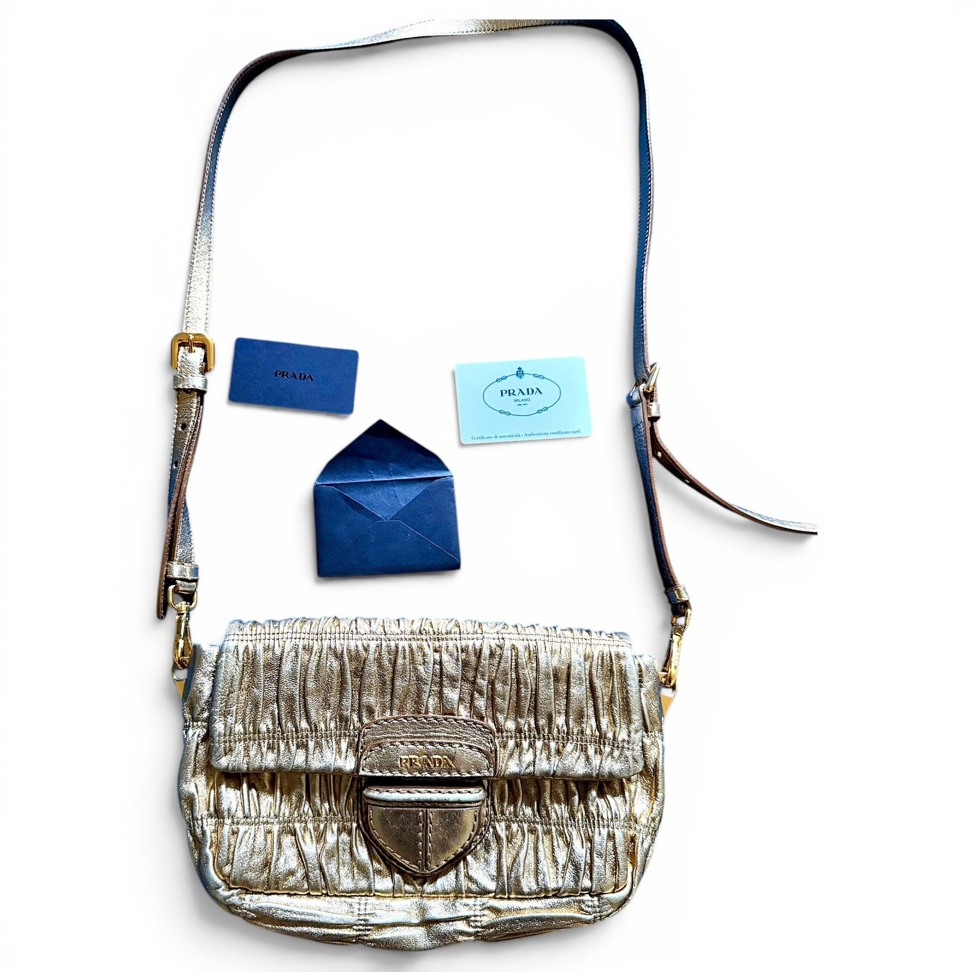 Leather crossbody bag