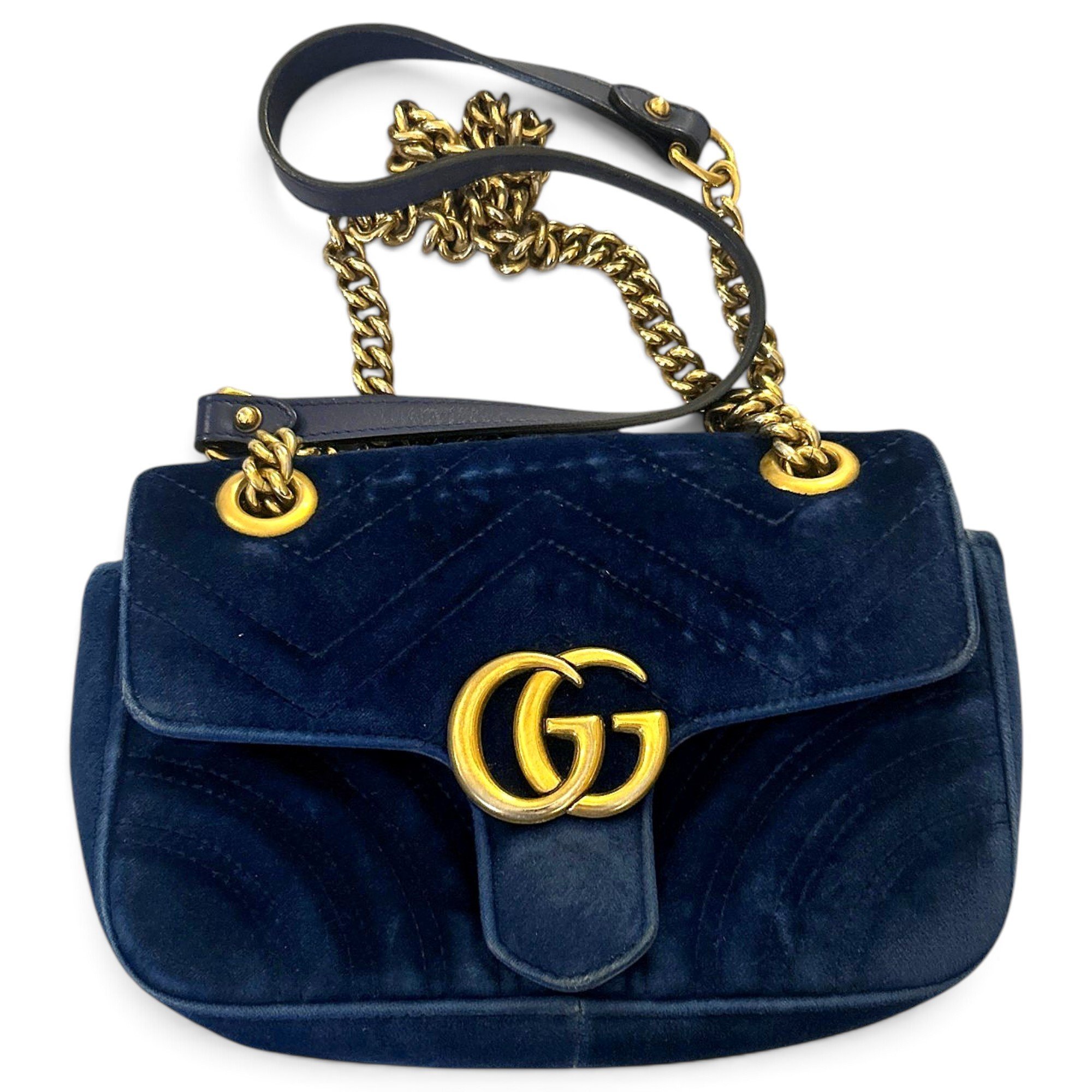 GG Marmont velvet handbag