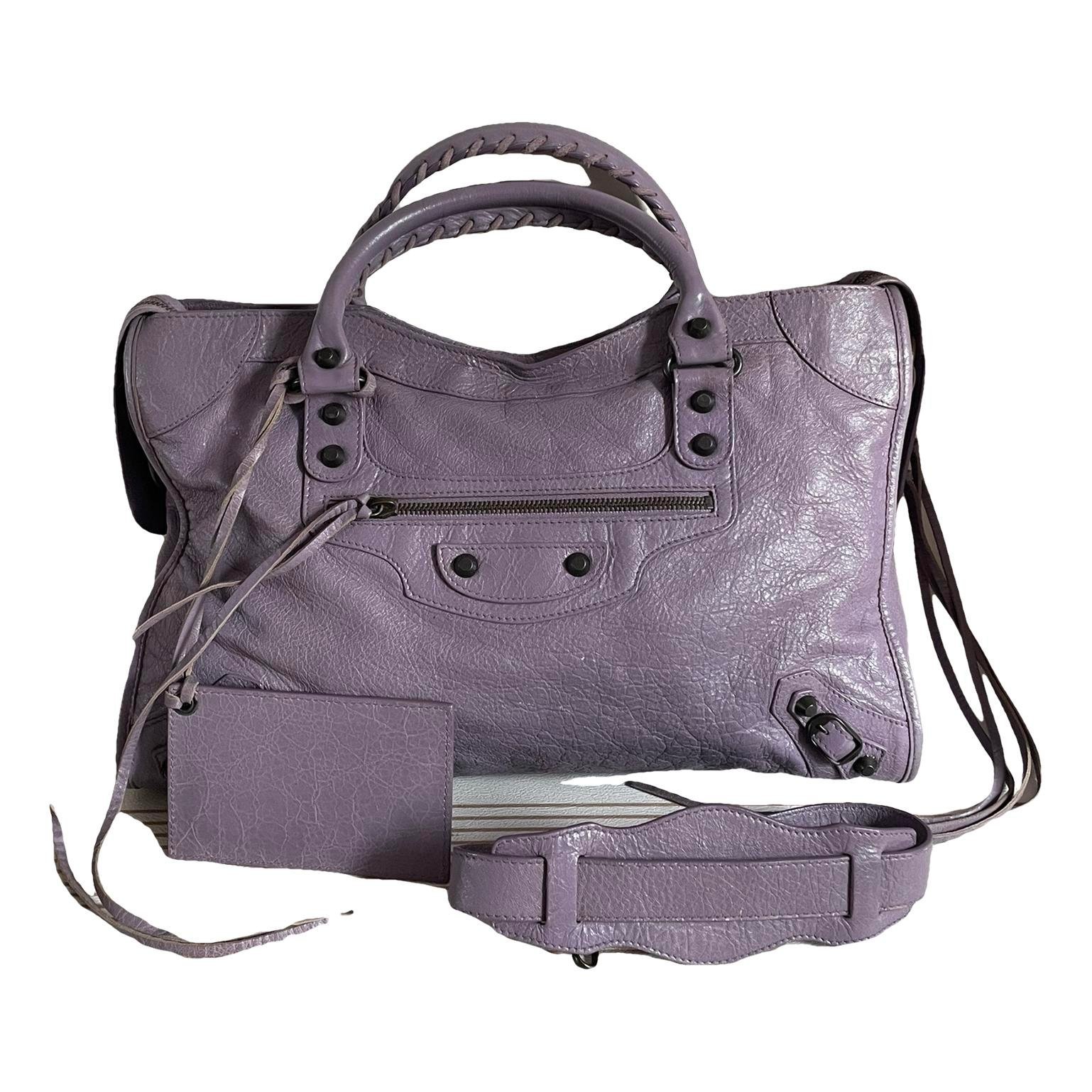 Balenciaga City leather handbag