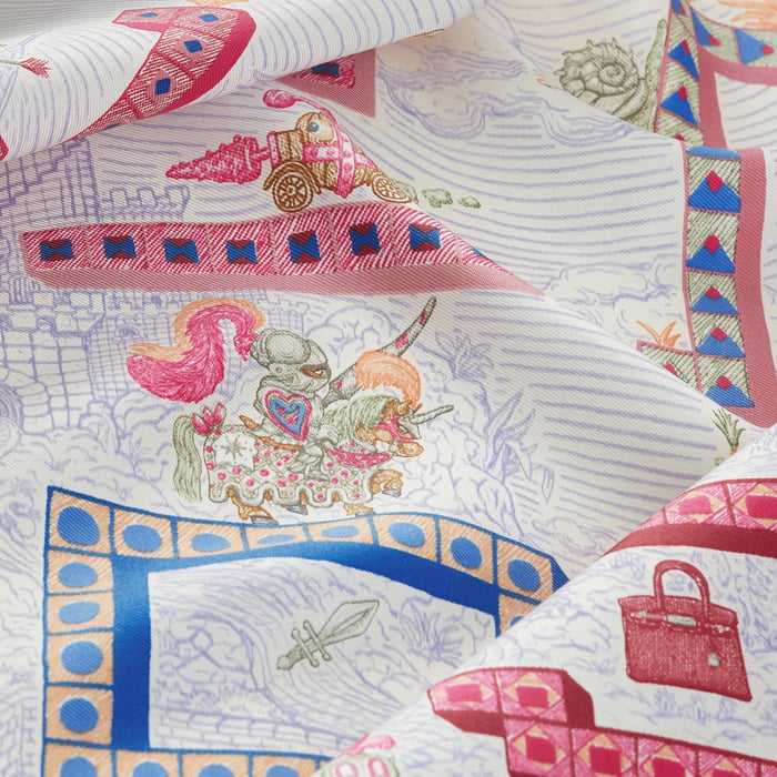 Super Silk Quest Detail Scarf 45