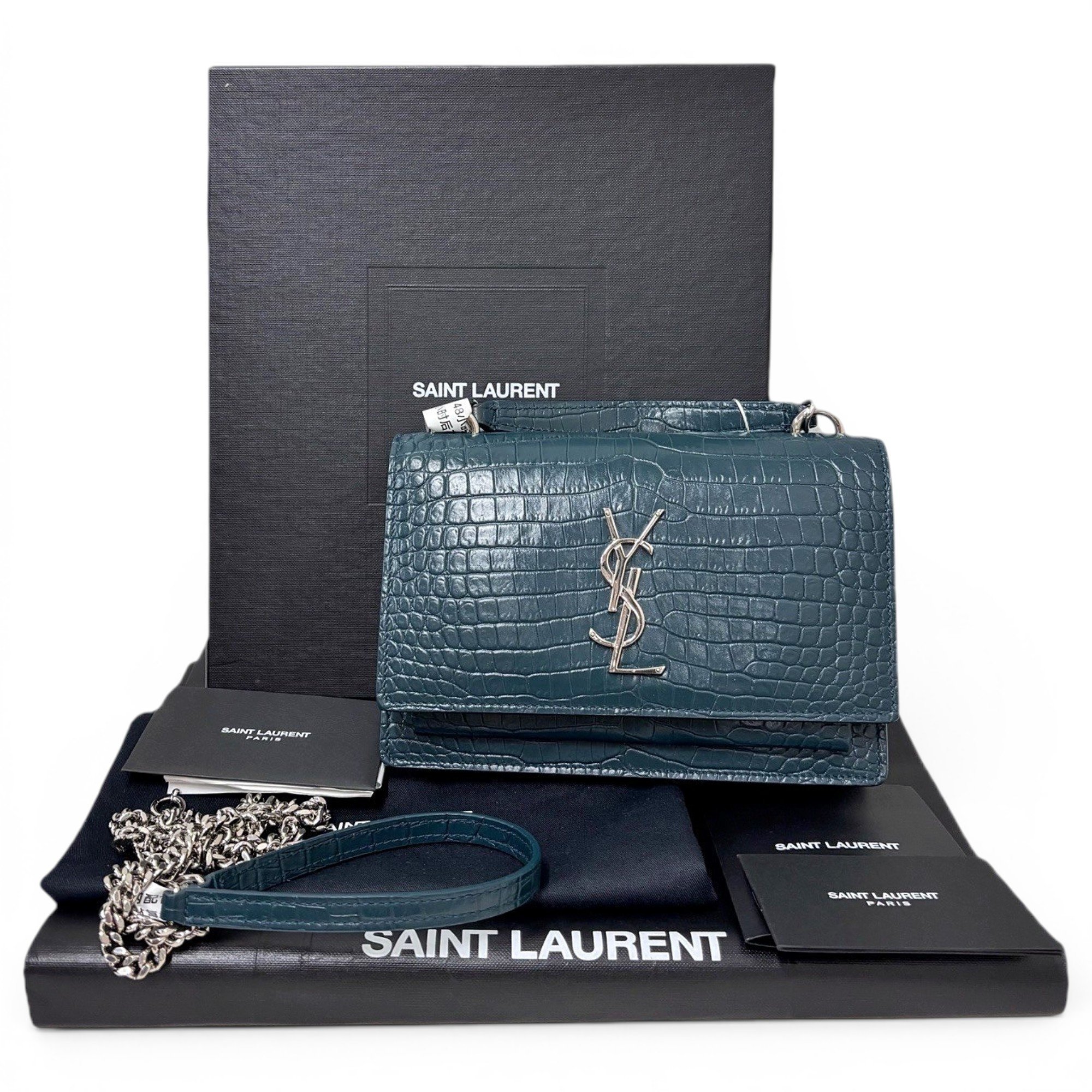 Sunset leather handbag