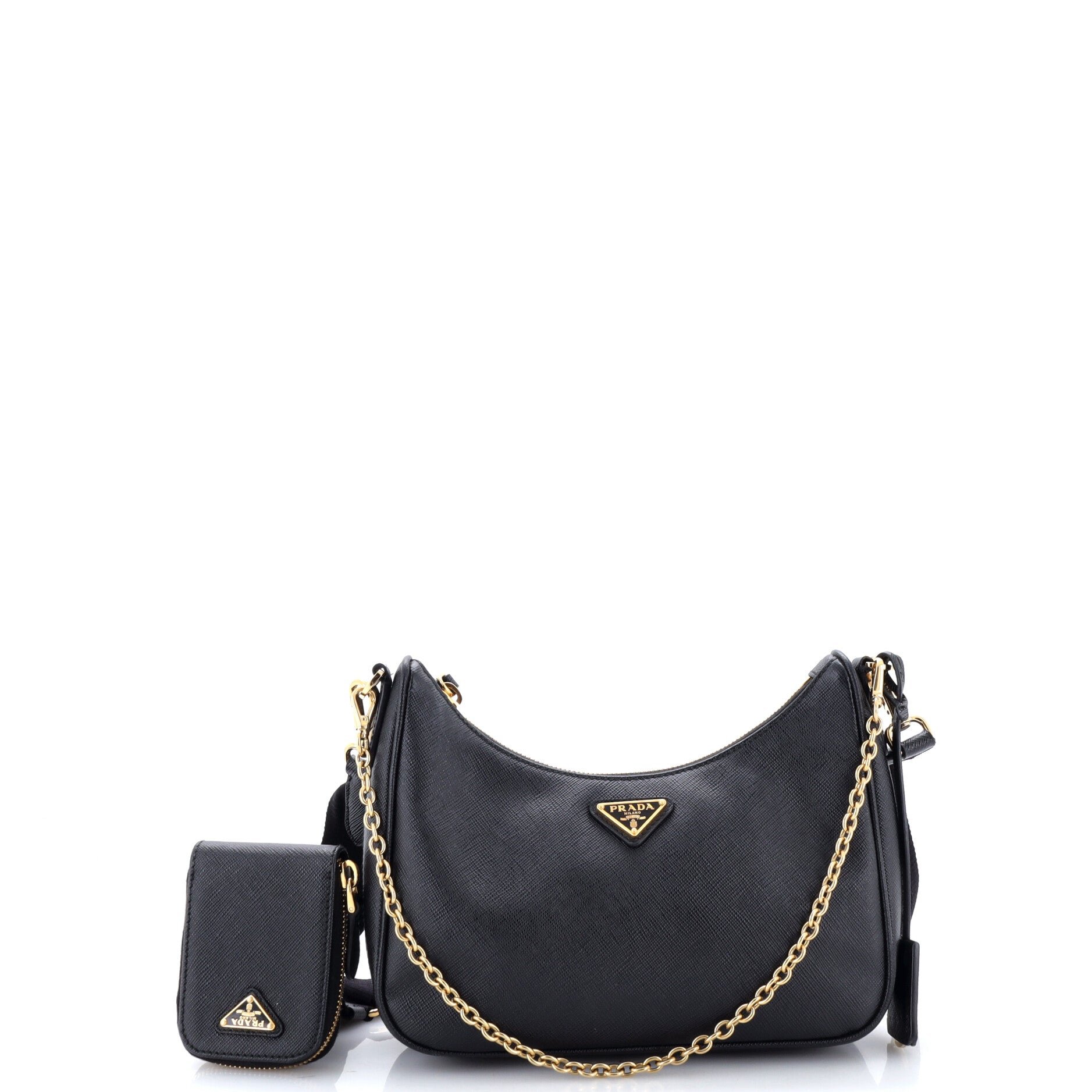 Re-Edition 2005 Shoulder Bag Saffiano Leather Small