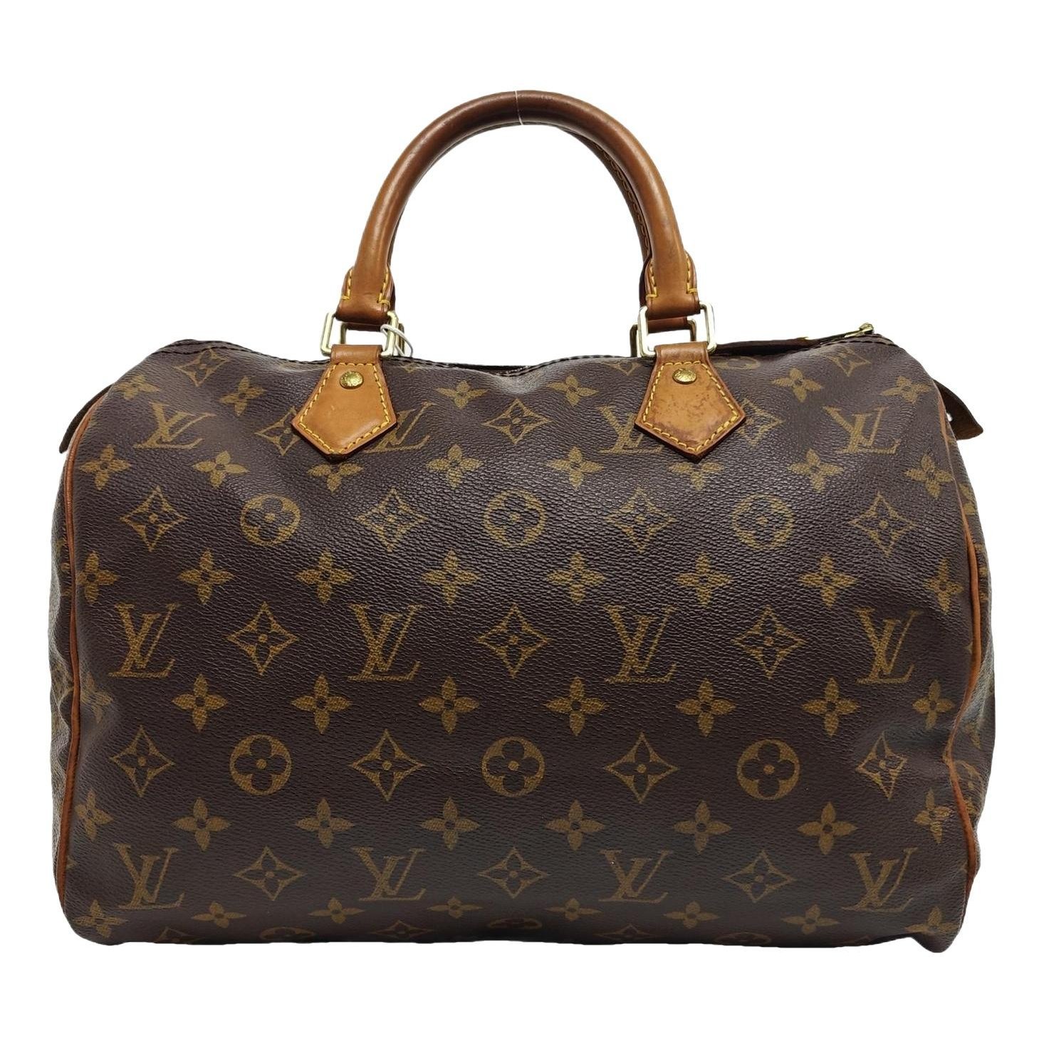Nano Speedy / Mini HL leather handbag