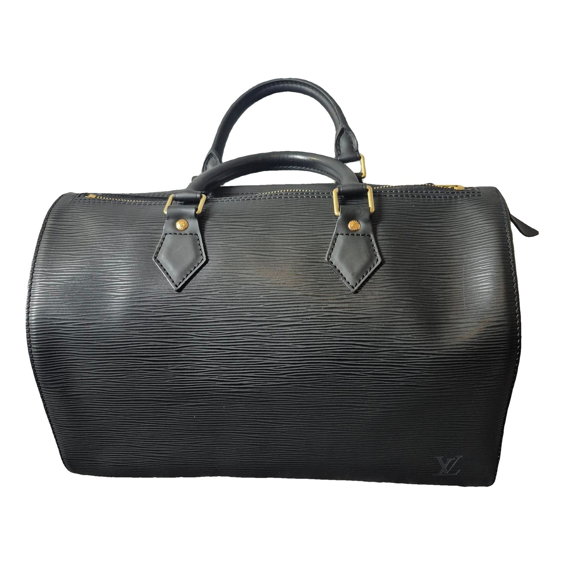 Speedy leather handbag