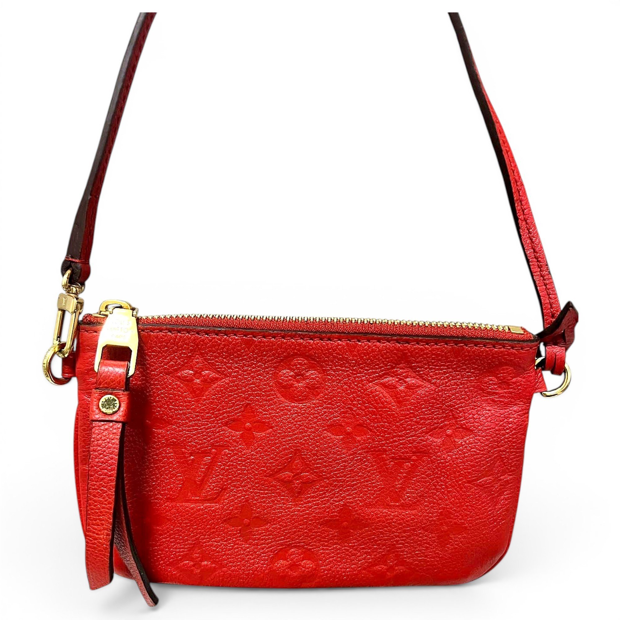 Leather crossbody bag