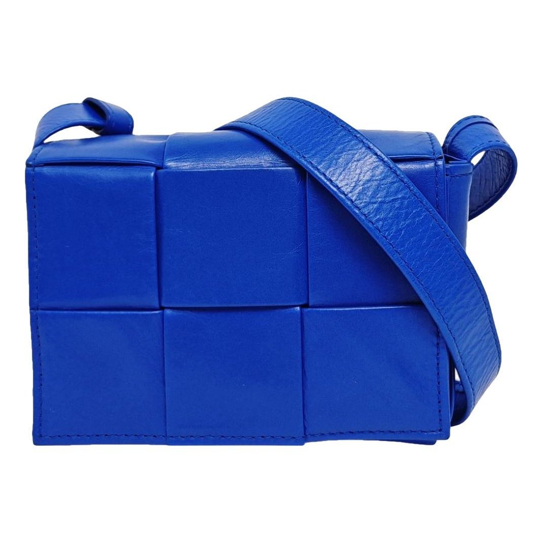 Cassette leather crossbody bag
