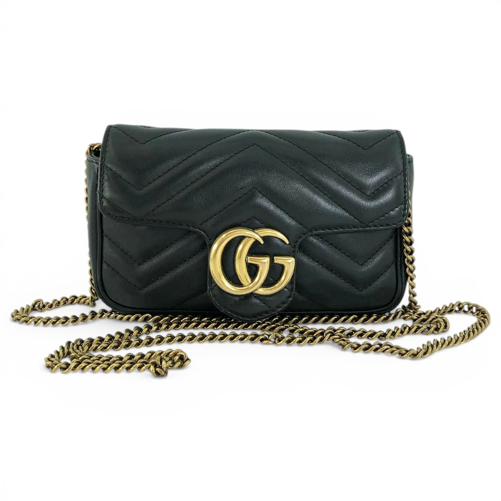 GG Marmont leather crossbody bag
