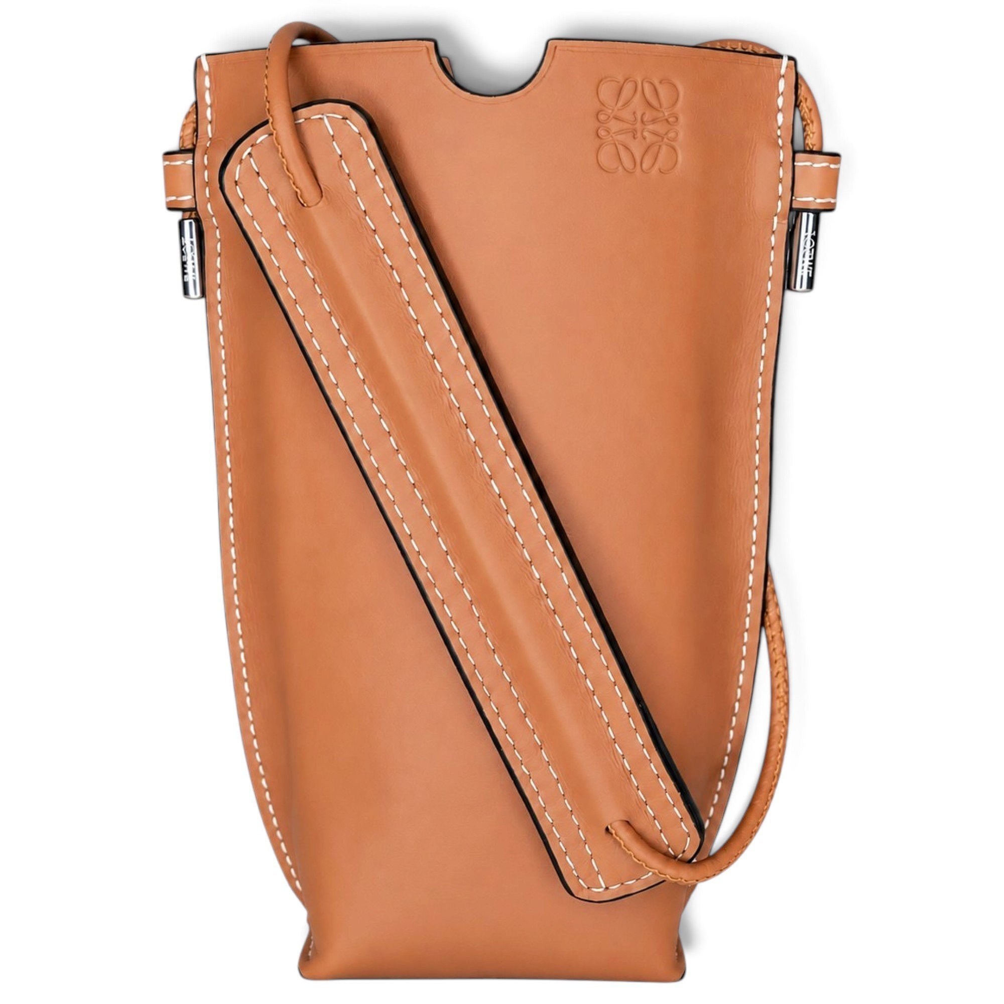 Gate Pocket leather crossbody bag
