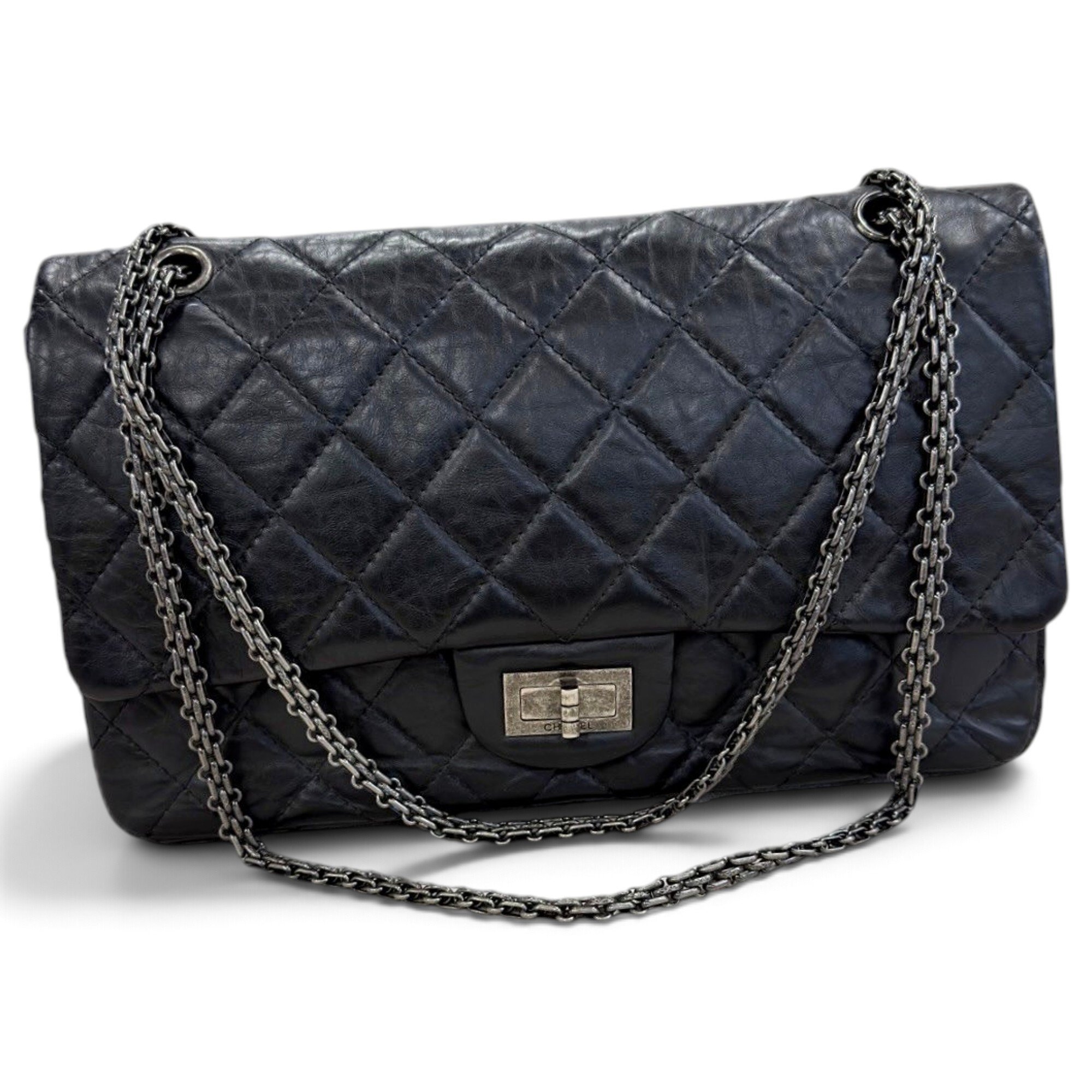 2.55 leather handbag