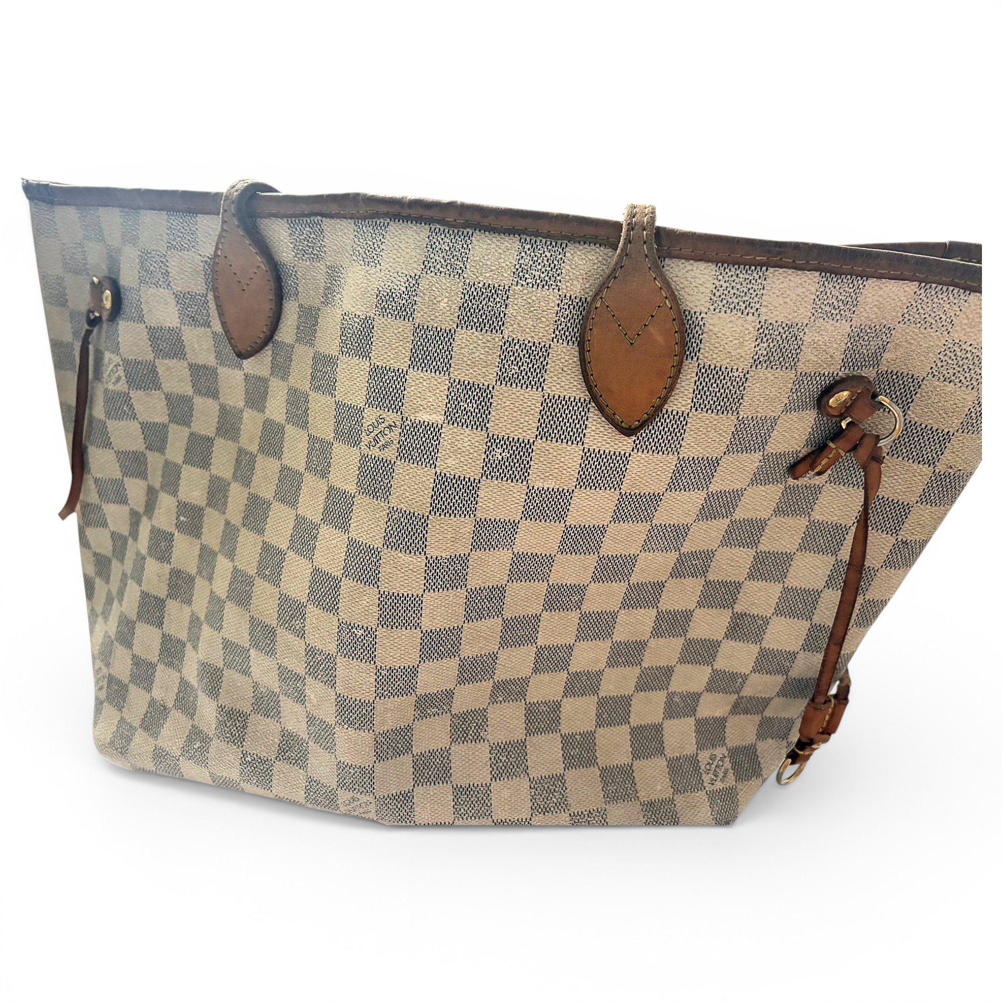 Neverfull leather tote