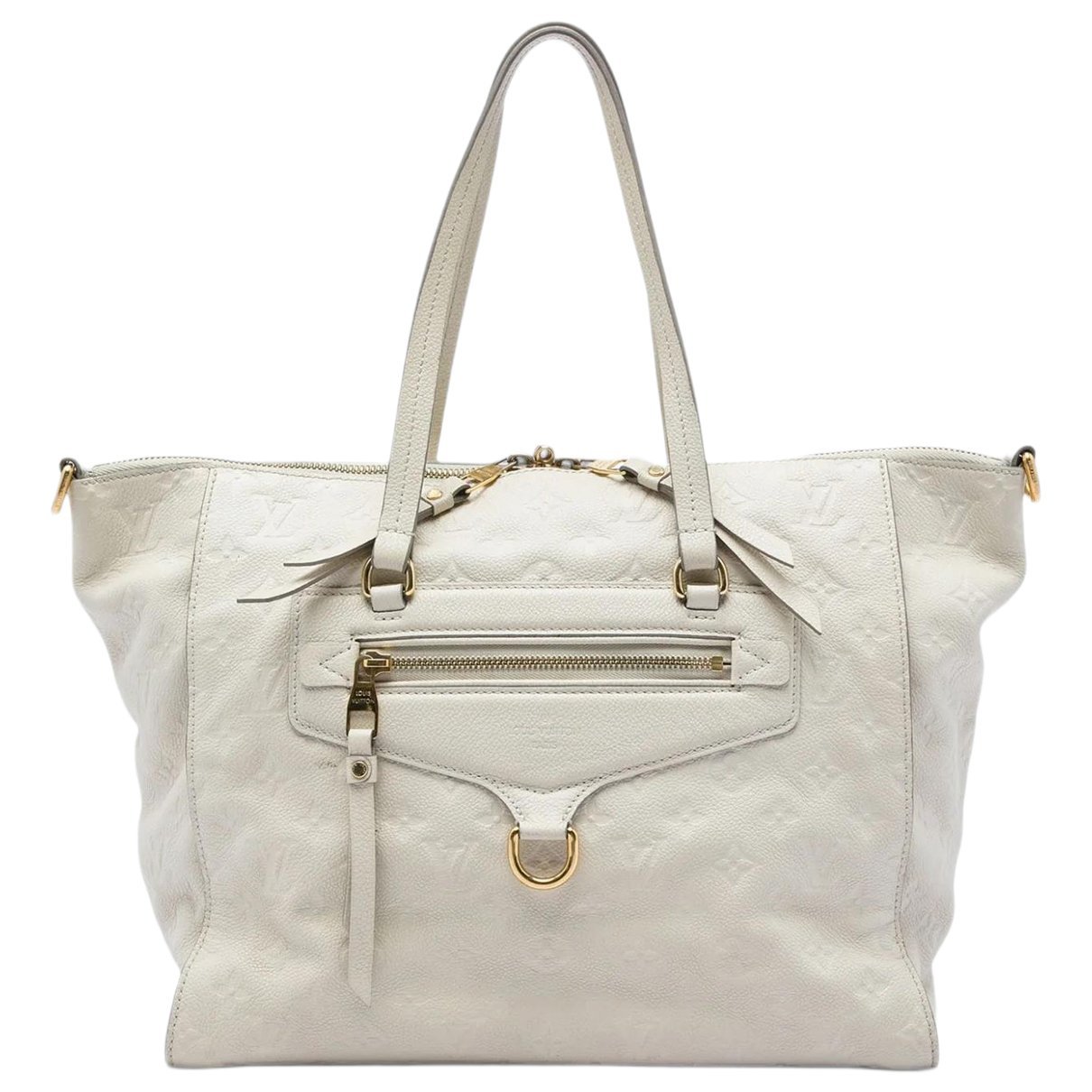 Lumineuse leather satchel