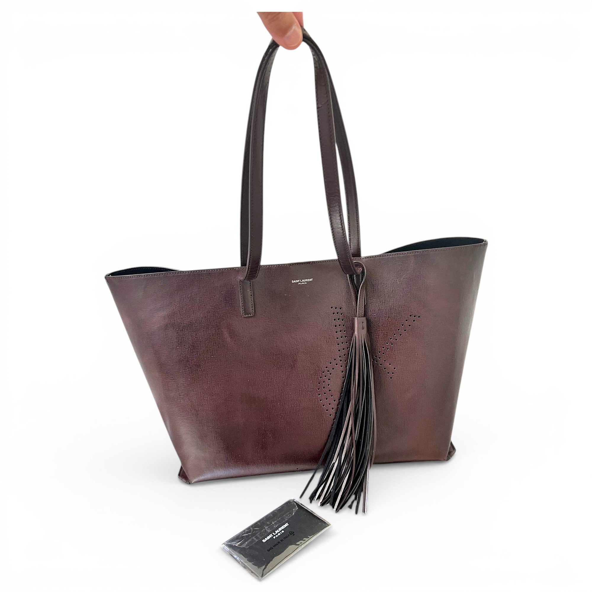 Leather handbag