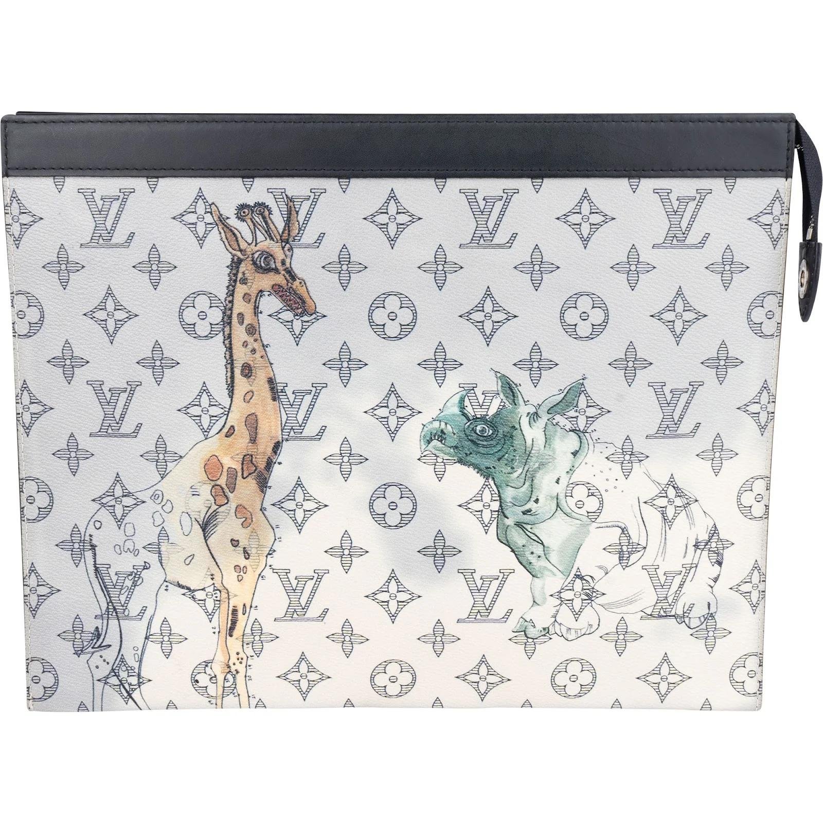 Louis Vuitton Leather clutch bag
