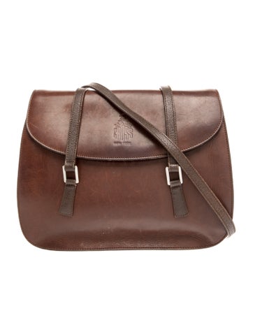 Mark Cross Leather Shoulder Bag