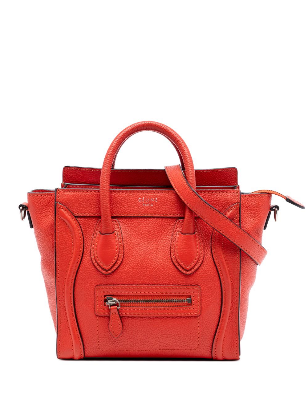 2012 Nano Leather Luggage Tote satchel