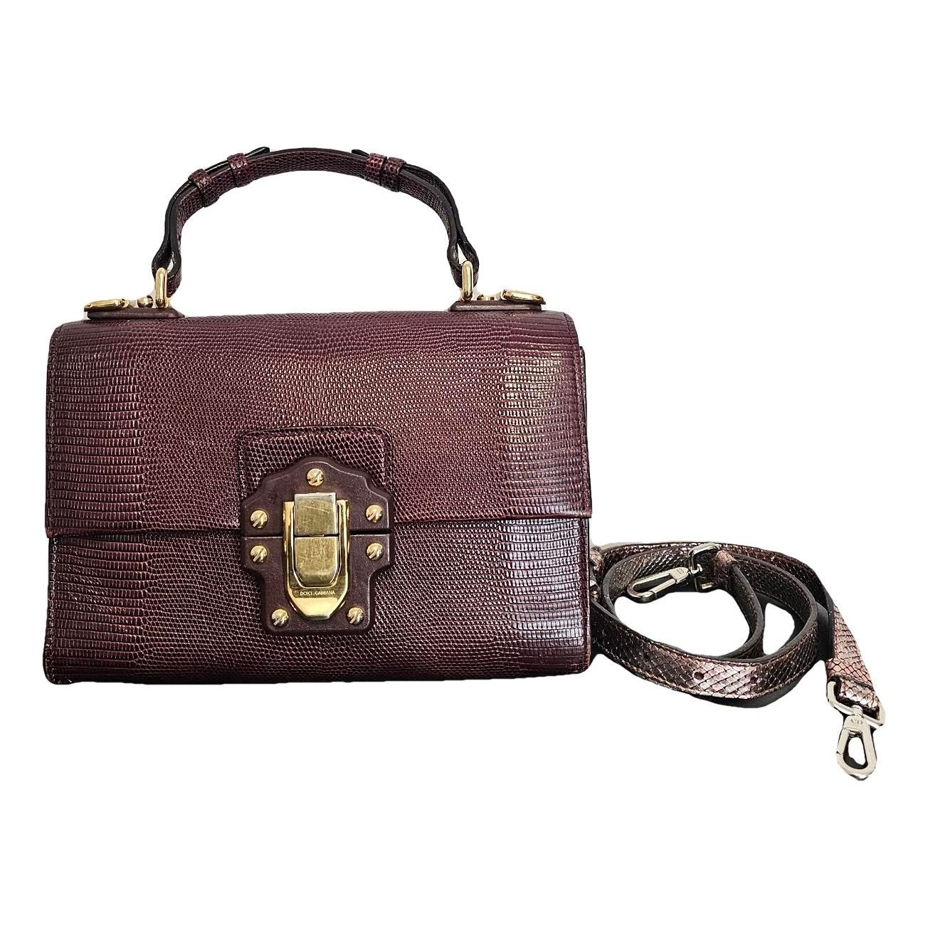 Lucia leather handbag