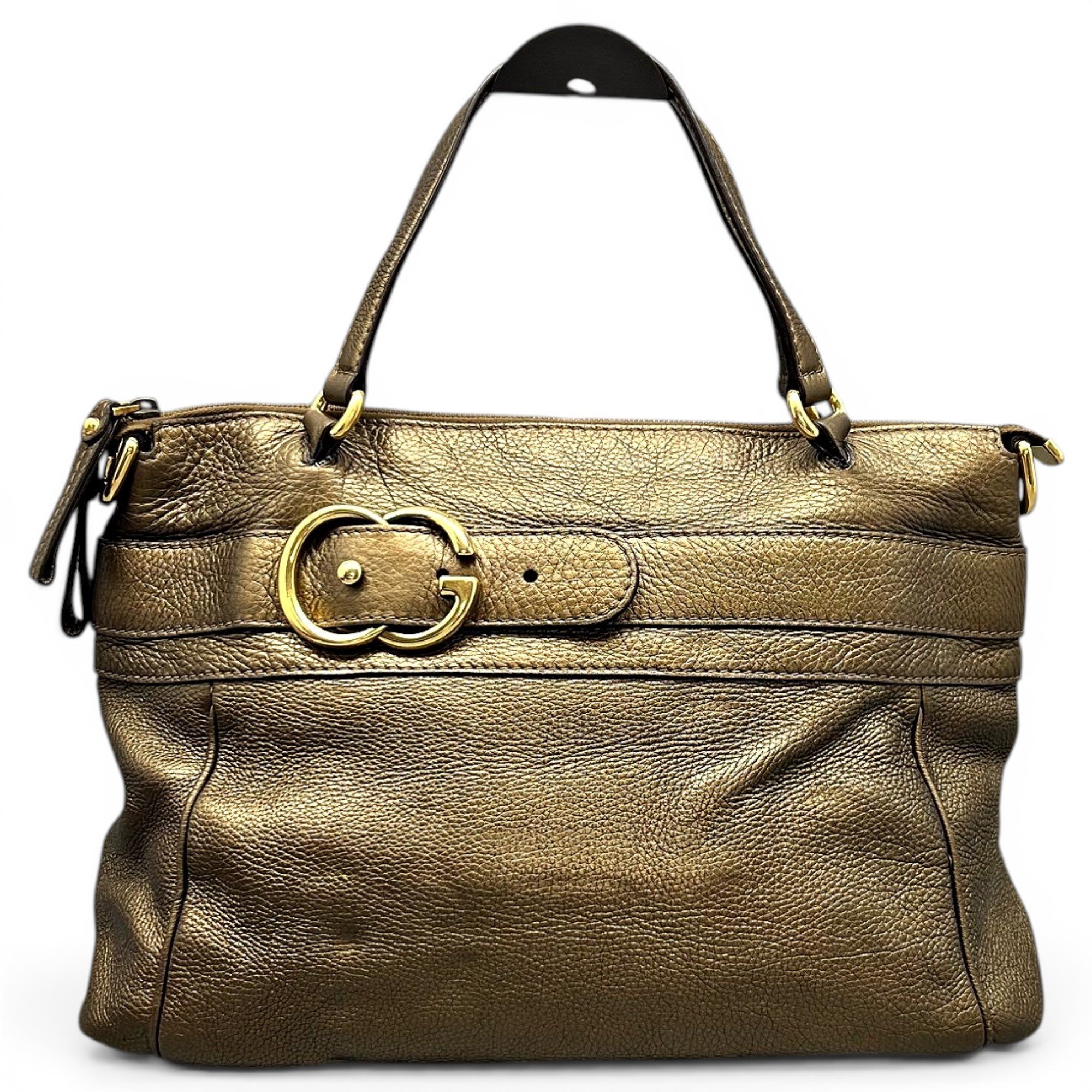 Leather handbag