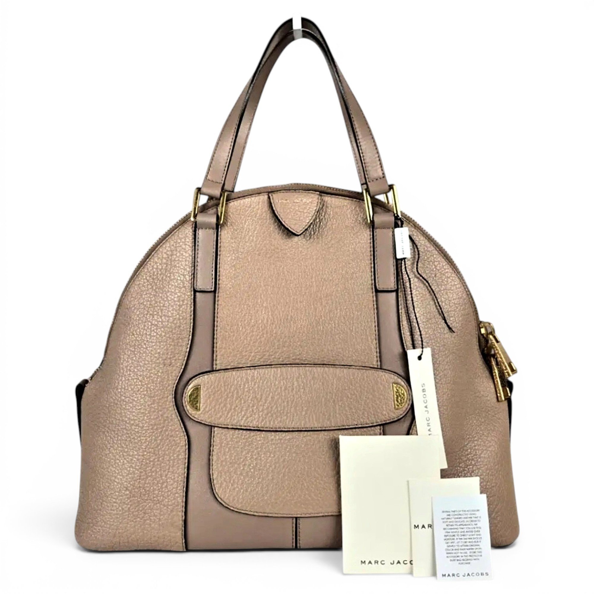 Leather handbag