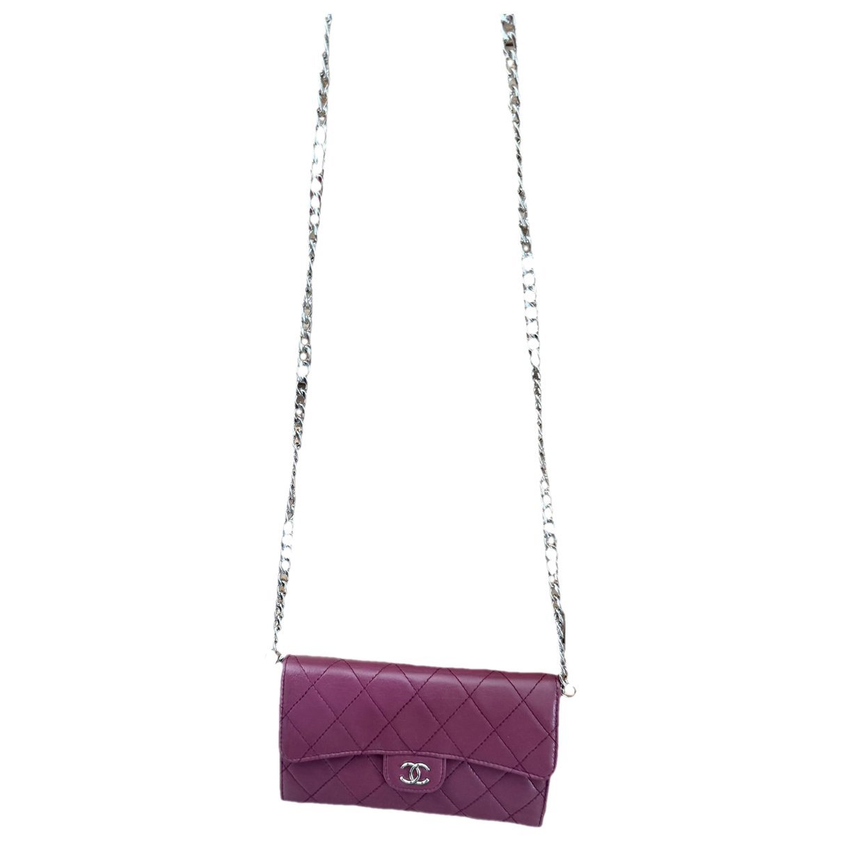 Wallet On Chain Timeless/Classique leather crossbody bag