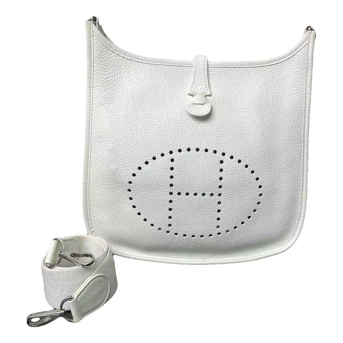 Evelyne leather handbag