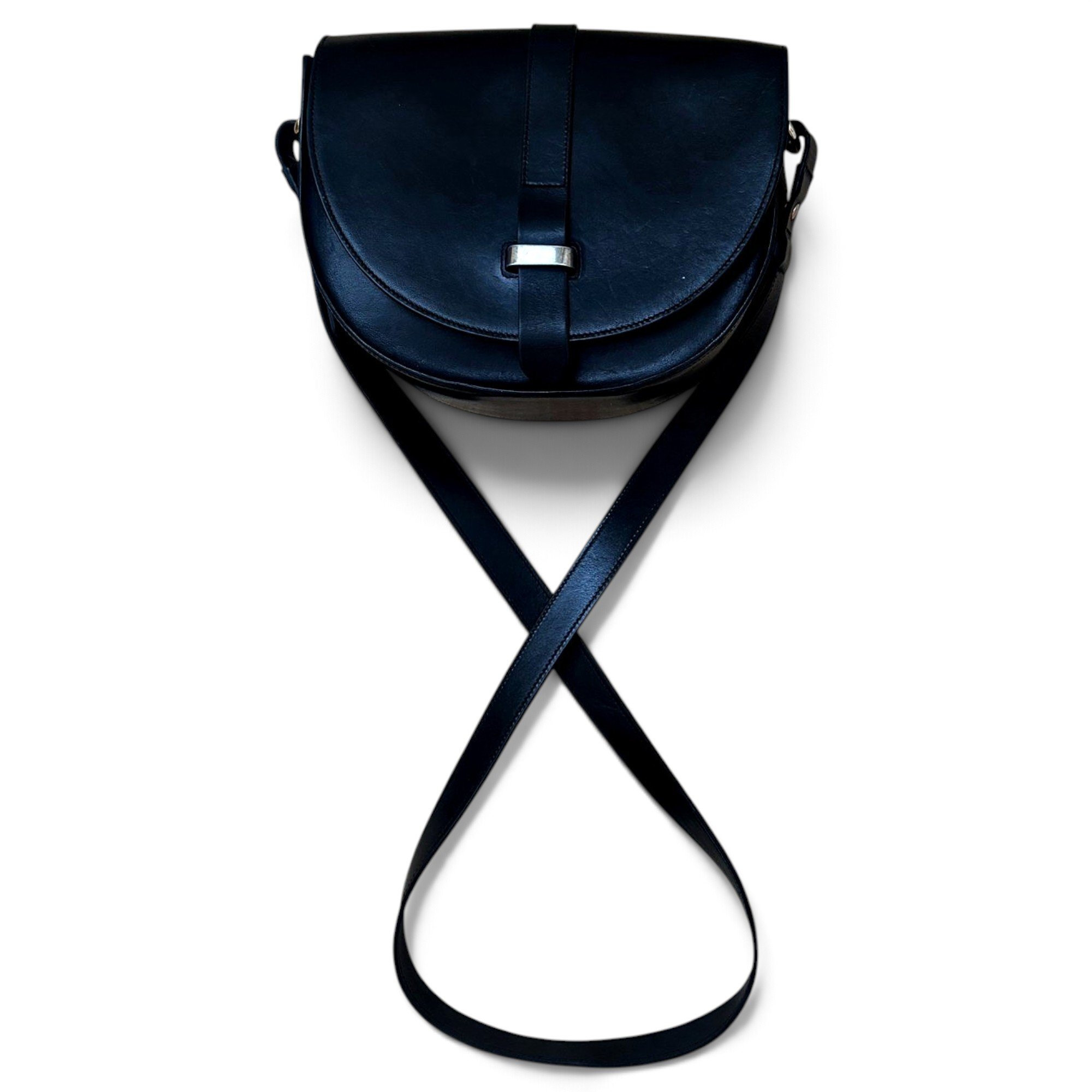 Leather crossbody bag
